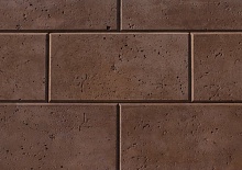 Травертин-7 Искусственный камень плитка для навесного вент фасада без расшивки шва  250X500X24 мм