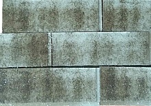 Серо-зеленая Клинкерная Плитка для Вентилируемых фасадов без расшивки шва 283*85/100*22 мм