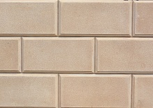 Травертин-B5 Искусственный камень плитка для навесного вент фасада без расшивки шва  200X400X24 мм